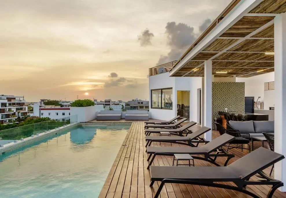 Encantador Departamento/Roof Top Vista Al Mar/Gym Apartment Playa del Carmen