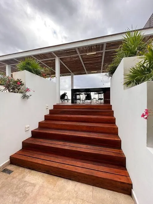 Encantador Departamento/Roof Top Vista Al Mar/Gym Apartment Playa del Carmen